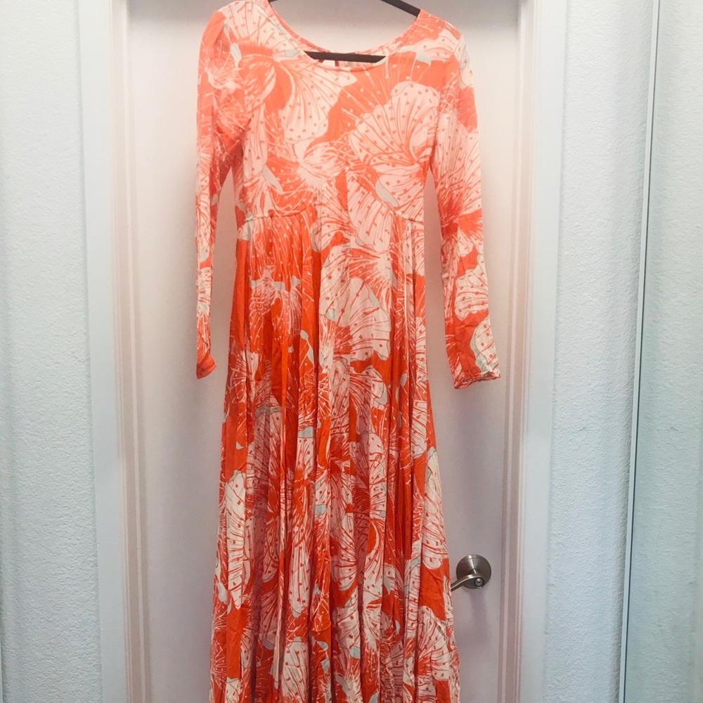 Free People Floral Maxi Dress